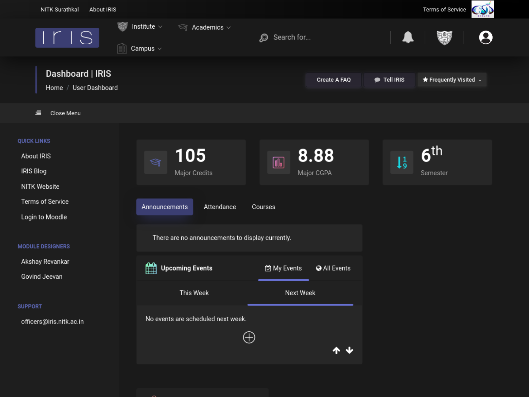 iris dark mode